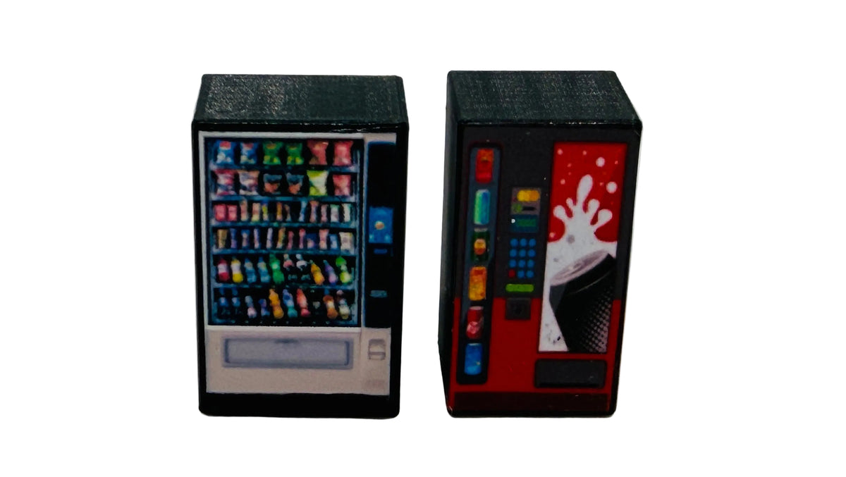 Vending Machines - Pack of 2 (Snack & Drinks) in OO Scale