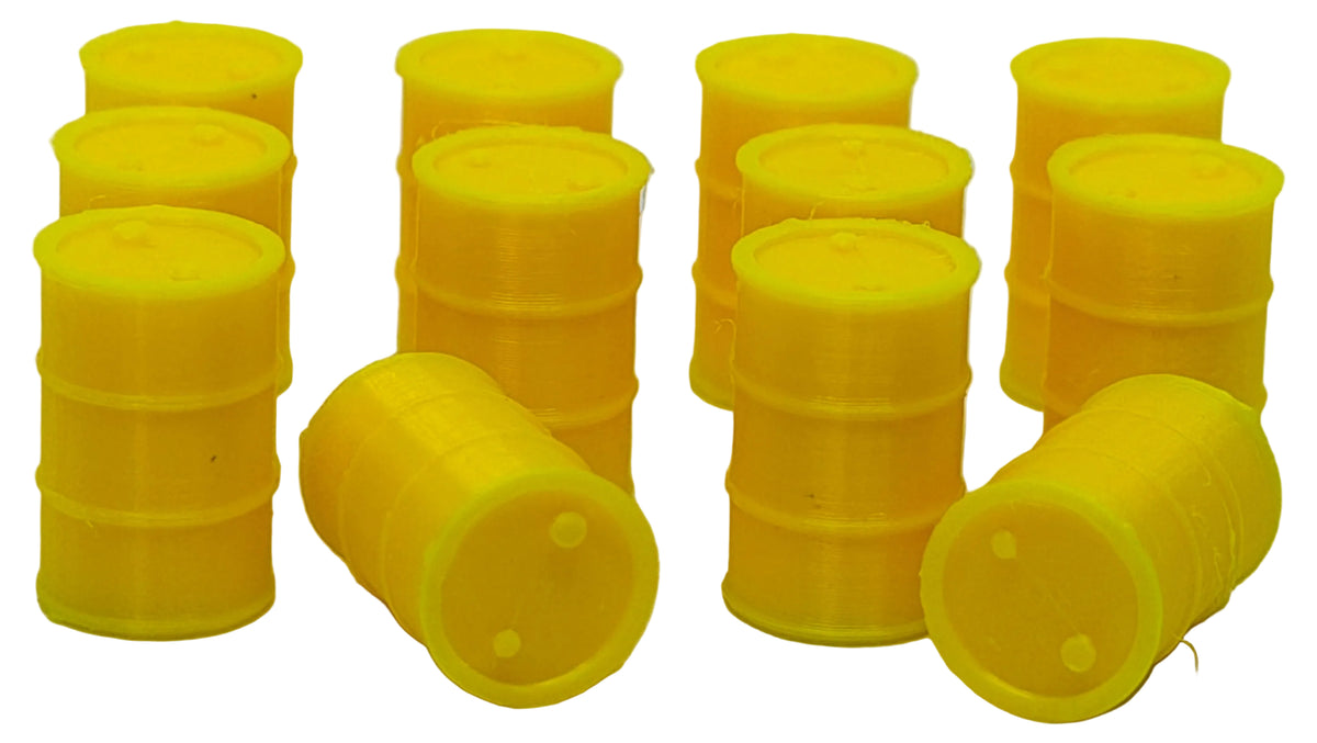 55 Gallon Oil Drum (Pack of 12) in OO Scale