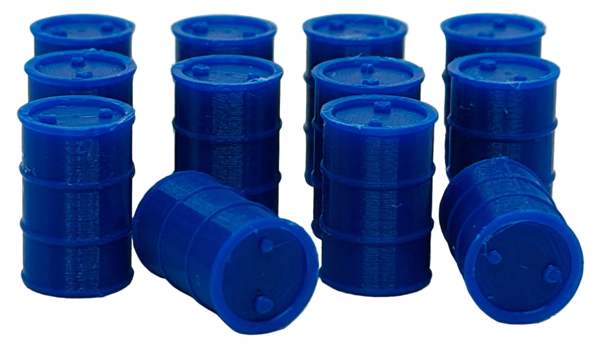 55 Gallon Oil Drum (Pack of 12) in OO Scale