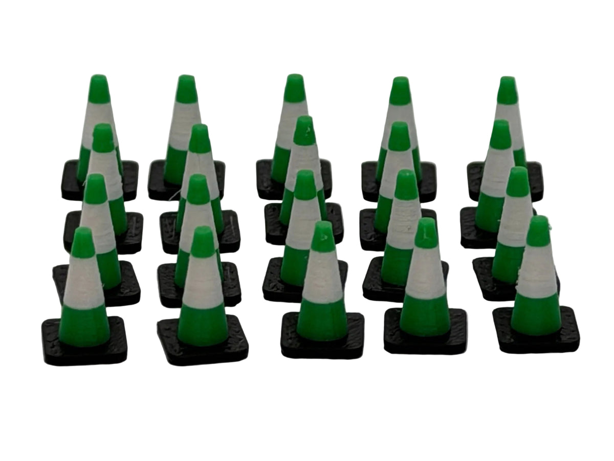 Traffic Cones (Pack of 20) in OO Scale