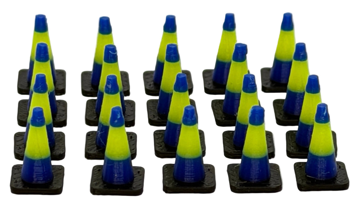 Traffic Cones (Pack of 20) in OO Scale
