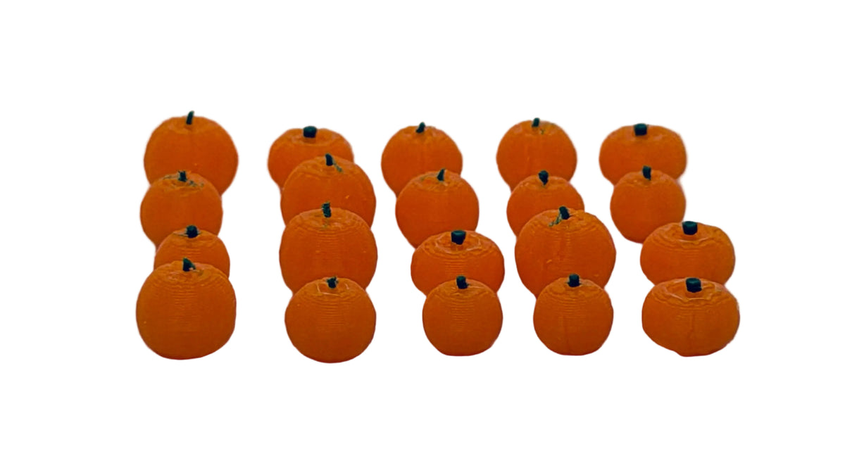 Pumpkins (Pack of 20) in OO Scale