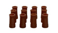 Cannon Head Chimney Pot (Pack of 12) in OO Scale