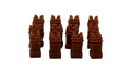 Square Spiked Chimney Pot (Pack of 12) in OO Scale