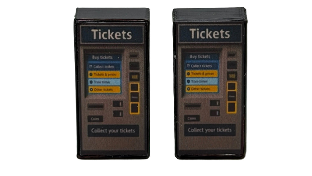 Train Ticket Machine (Pack of 2) in OO Scale