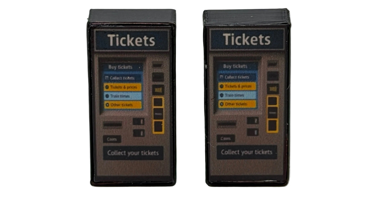 Train Ticket Machine (Pack of 2) in OO Scale