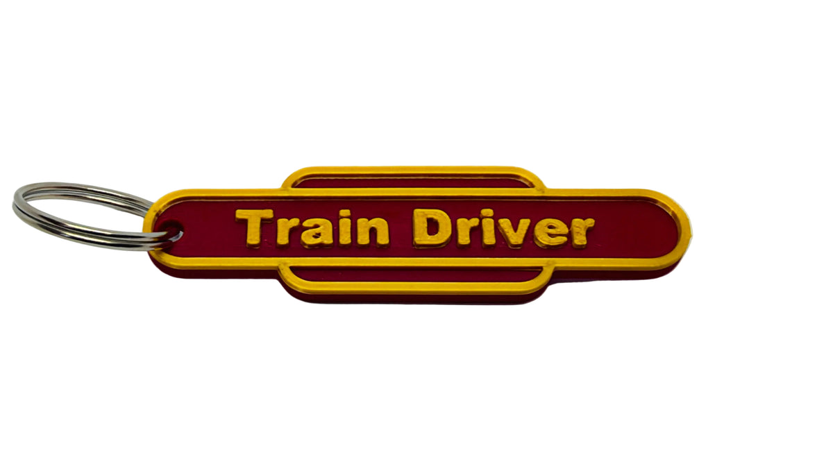 "Train Driver" Keychain