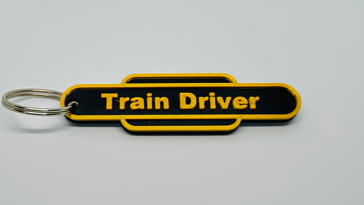 "Train Driver" Keychain