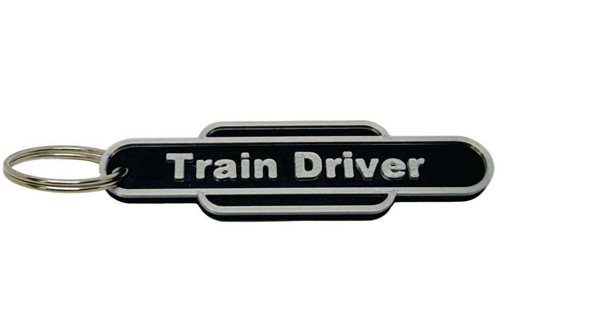 "Train Driver" Keychain