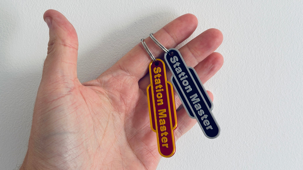 "Station Master" Keychain