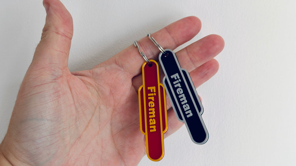 "Fireman" Keychain