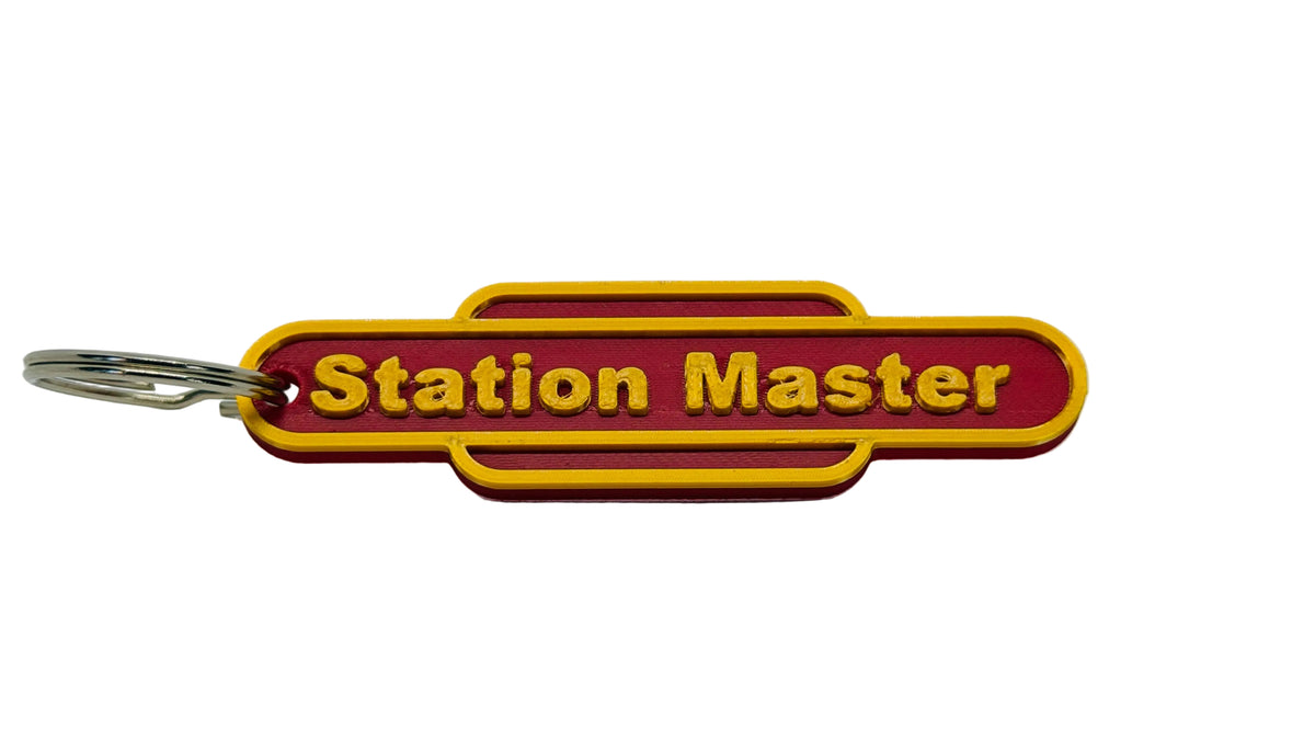 "Station Master" Keychain