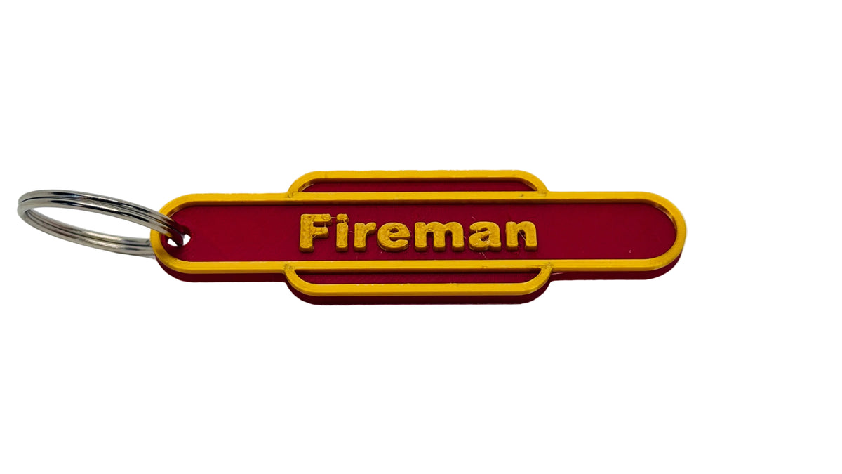 "Fireman" Keychain
