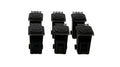 Wheelie Bins (Pack of 6) in OO Scale (Unpainted)