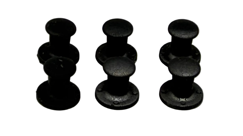 Mooring Bollards (Pack of 6) in OO Scale