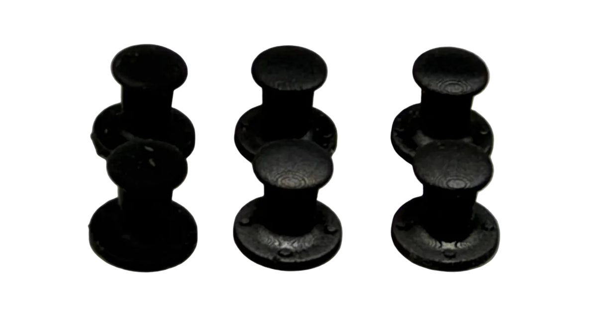 Mooring Bollards (Pack of 6) in OO Scale